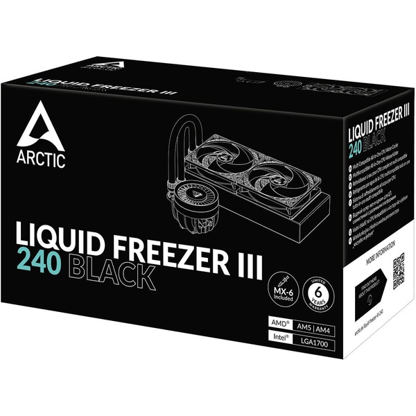 СВО Arctic Liquid Freezer III 240 Black (ACFRE00134A) ACFRE00134A фото