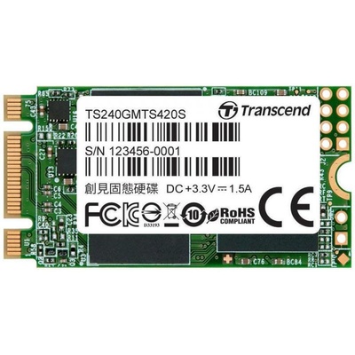 Накопитель SSD Transcend m.2 sata 430S 256 GB 240 250 (TS256GMTS430S) TS256GMTS430S фото