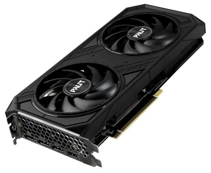 Відеокарта Palit RTX 4070 SUPER 12GB Dual OC (NED407SS19K9-1043D) (GDDR6X, 192 bit, PCI-E 4.0 x16) NED407SS19K9-1043D фото