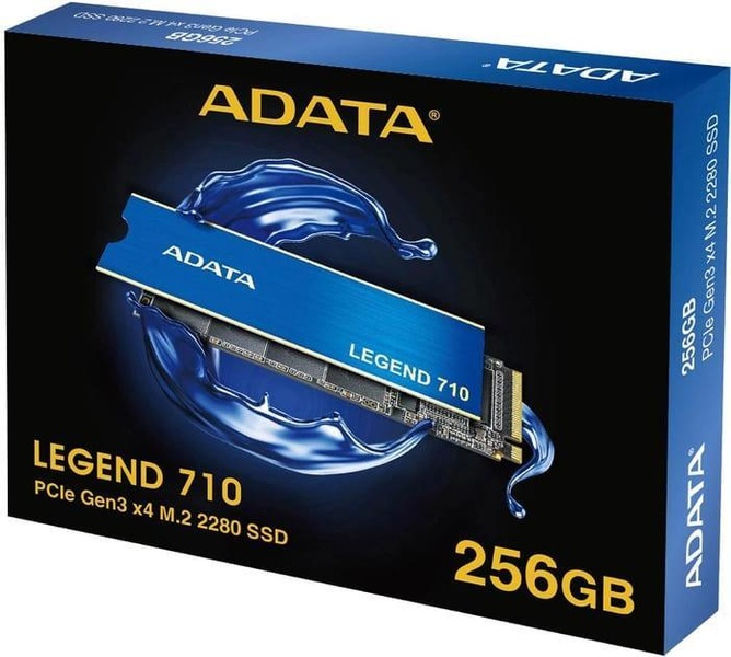 Накопитель SSD Adata m.2 NVMe 256GB ALEG-710-256GCS 250 256 (ALEG-710-256GCS) ALEG-710-256GCS фото