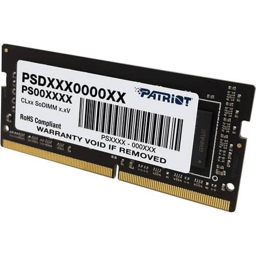 Модуль пам'яті Patriot DDR4 16GB 3200 SO-DIMM (PSD416G32002S) PSD416G32002S фото