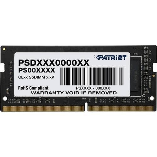 Модуль памяти Patriot DDR4 16GB 3200 SO-DIMM (PSD416G32002S) PSD416G32002S фото