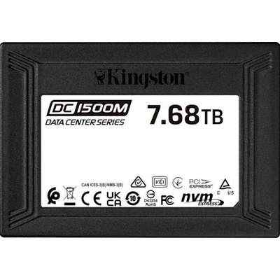 Накопитель SSD Kingston SSD U.2 NVMe 7680Gb DC1500M Enterprise (SEDC1500M/7680G) SEDC1500M/7680G фото