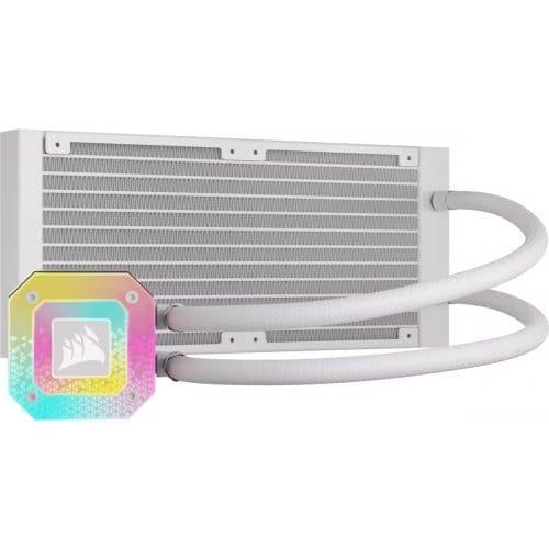 СВО Corsair iCUE H100i ELITE CAPELLIX XT White, 240mm Radiator (CW-9060072-WW) CW-9060072-WW фото