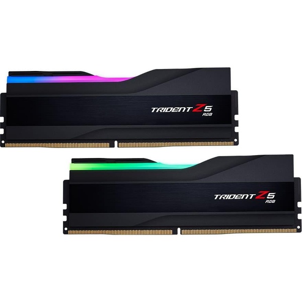 Модуль памяти G.Skill DDR5 32Gb (2x16) Trident Z5 RGB Black 5600MHz 1.2V CL36 (F5-5600J3636C16GX2-TZ5RK) F5-5600J3636C16GX2-TZ5RK фото