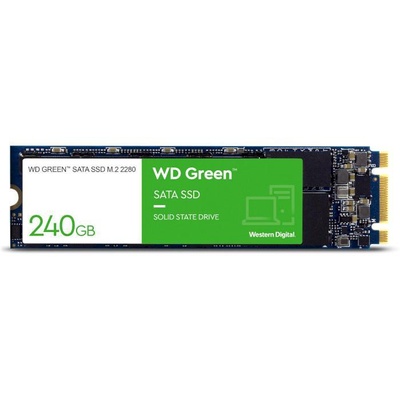 Накопичувач SSD Western Digital m.2 sata 240GB GREEN WDS240G3G0B WD (WDS240G3G0B) WDS240G3G0B фото