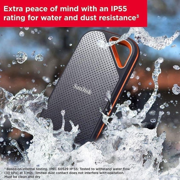 Накопитель SSD Sandisk SSD Extreme PRO Portable SSD V2 4 TB (SDSSDE81-4T00-G25) SDSSDE81-4T00-G25 фото