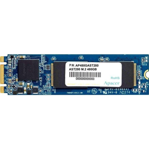 Накопичувач SSD Apacer m.2 sata 480GB AST280 500 512 (AP480GAST280-1) AP480GAST280-1 фото