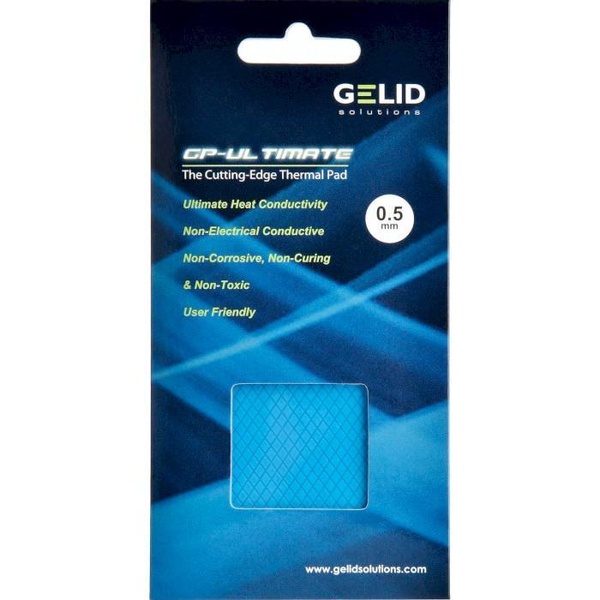 Термоінтерфейс Evolution Gelid Solutions GP-Ultimate Thermal Pad 90x50x2 mm TP-GP04-D TP-GP04-D фото