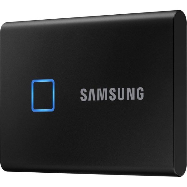 Накопитель SSD Samsung SSD 2TB USB 3.2 Gen 2 T7 Touch Black (MU-PC2T0K/WW) MU-PC2T0K/WW фото