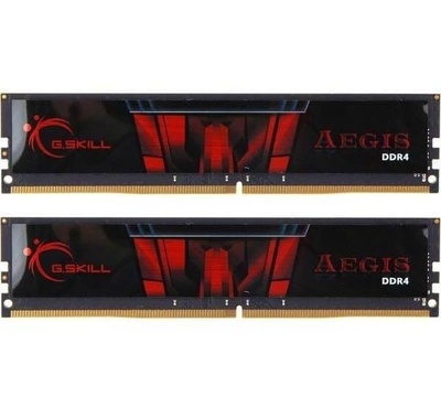 Модуль памяти G.Skill DDR4 32Gb (2x16) Aegis 2666 MHz (F4-2666C19D-32GIS) F4-2666C19D-32GIS фото