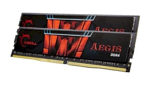 Модуль памяти G.Skill DDR4 32Gb (2x16) Aegis 2666 MHz (F4-2666C19D-32GIS) F4-2666C19D-32GIS фото