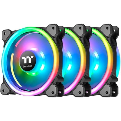 Вентилятор Thermaltake Riing Trio 12 RGB Radiator Fan TT Premium Edition (3-Fan Pack) (CL-F072-PL12SW-A (CL-F072-PL12SW-A) CL-F072-PL12SW-A фото