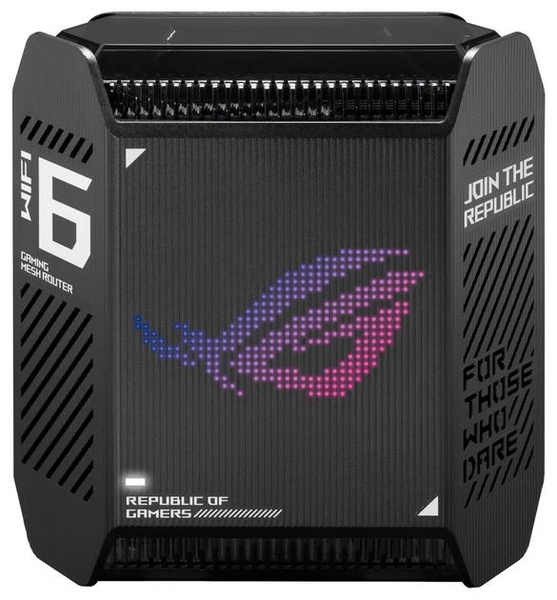 MESH-система ASUS mesh ROG Rapture GT6 AX10000 1Pcs Black 802.11ax (90IG07F0-MU9A10) (GT6 (1PK black)) GT6 (1PK black) фото