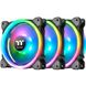 Вентилятор Thermaltake Riing Trio 12 RGB Radiator Fan TT Premium Edition (3-Fan Pack) (CL-F072-PL12SW-A (CL-F072-PL12SW-A) CL-F072-PL12SW-A фото 1