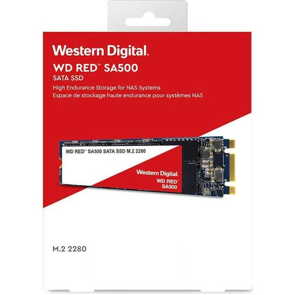 Накопичувач SSD Western Digital m.2 sata 2Tb WD Red SA500 NAS (WDS200T1R0B) WDS200T1R0B фото