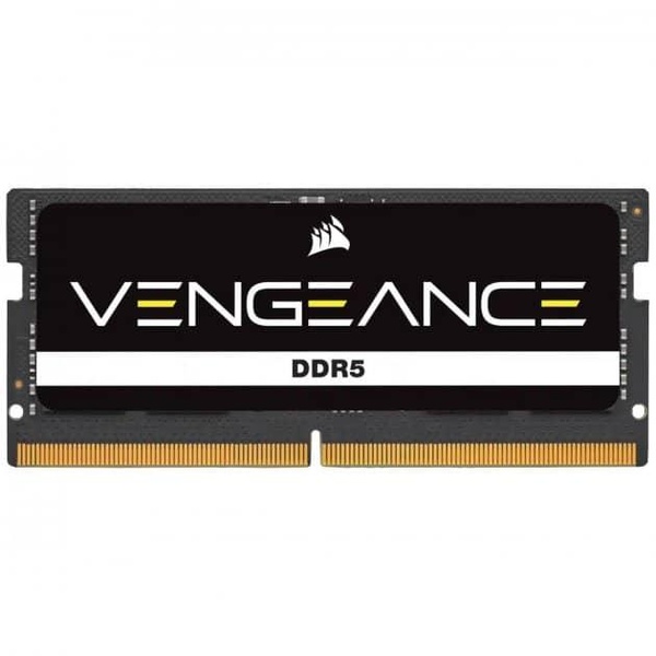 Модуль пам'яті Corsair DDR5 16GB 4800MHz Vengeance Black SODIMM (CMSX16GX5M1A4800C40) CMSX16GX5M1A4800C40 фото