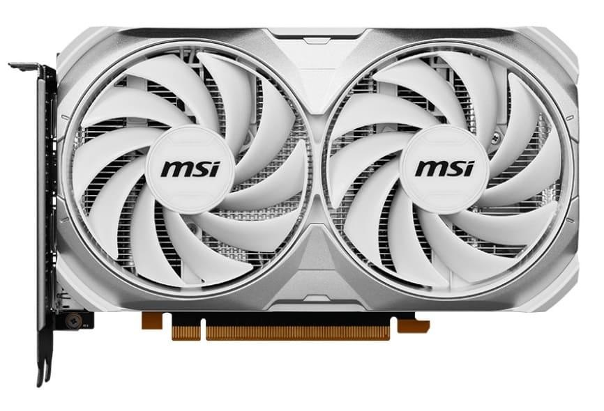 Відеокарта MSI RTX 4060 8GB Ventus 2X White OC (RTX 4060 VENTUS 2X WHITE 8G OC) (GDDR6, 128 bit, PCI-E 4.0 x8) RTX 4060 VENTUS 2X WHITE 8G OC фото