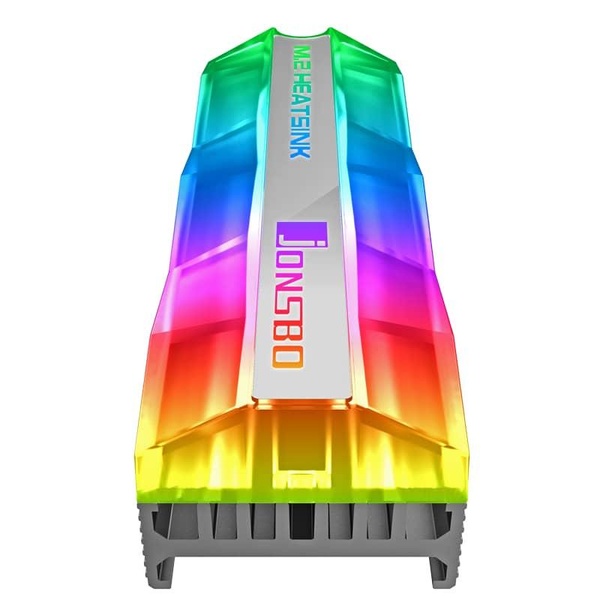 Радиатор Jonsbo M.2 SSD M2-2 ARGB Gray M2-2 ARGB M2-2 ARGB фото
