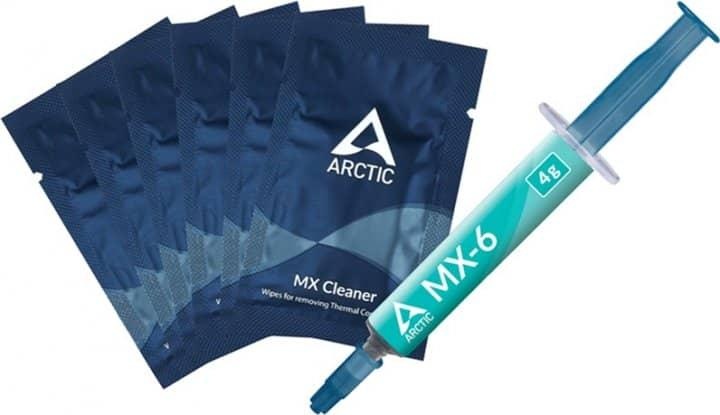 Термопаста Arctic MX-6 4g with 6 pcs MX Cleaner (ACTCP00084A) ACTCP00084A фото