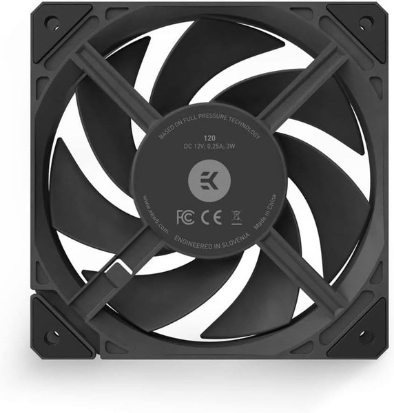 Вентилятор EKWB EK-Loop Fan FPT 120 - Black (550-2300rpm) (3831109900000) 3831109900000 фото