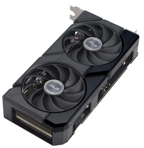 Відеокарта ASUS AMD Radeon RX 7600 XT 16GB DUAL OC (DUAL-RX7600XT-O16G) (GDDR6, 128 bit, PCI-E 4.0) DUAL-RX7600XT-O16G фото