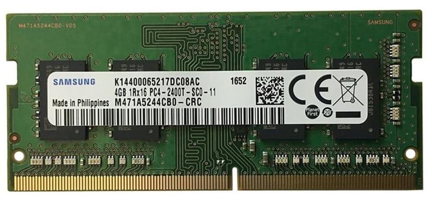 Модуль пам'яті Samsung SO-DIMM DDR4 2400 4GB (M471A5244CB0-CRCD0) M471A5244CB0-CRCD0 фото