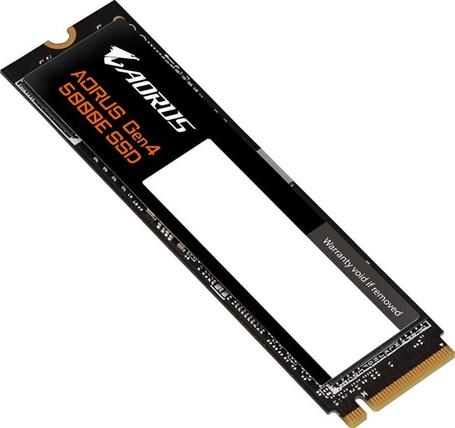 Накопитель SSD Gigabyte m.2 NVMe 500GB Aorus M.2 2280 PCIe NVMe 4.0 x4 3D TLC 512 (AG450E500G-G) AG450E500G-G фото