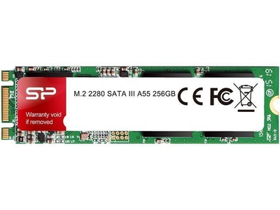 Накопичувач SSD Silicon Power m.2 sata 128Gb A55 (SP128GBSS3A55M28) SP128GBSS3A55M28 фото