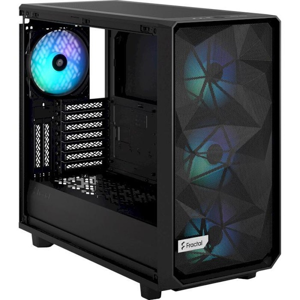 Корпус Fractal Design Meshify 2 RGB Tempered Glass Black (FD-C-MES2A-06) Без БЖ FD-C-MES2A-06 фото