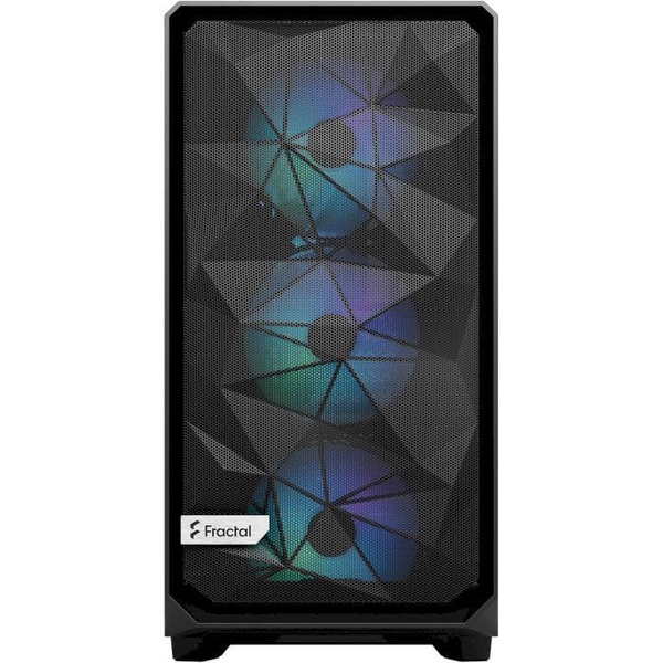 Корпус Fractal Design Meshify 2 RGB Tempered Glass Black (FD-C-MES2A-06) Без БЖ FD-C-MES2A-06 фото