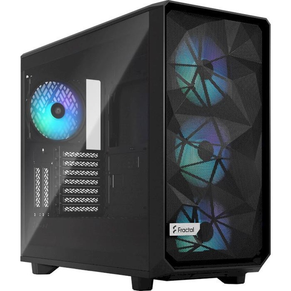 Корпус Fractal Design Meshify 2 RGB Tempered Glass Black (FD-C-MES2A-06) Без БЖ FD-C-MES2A-06 фото