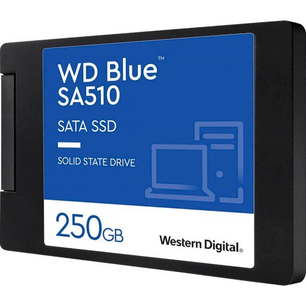 Накопитель SSD Western Digital Sata 2.5" 250Gb WD BLUE SA510 240 256 (WDS250G3B0A) WDS250G3B0A фото