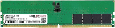 Модуль пам'яті Transcend DDR5 32GB DDR5 4800Mhz (JM4800ALE-32G) JM4800ALE-32G фото