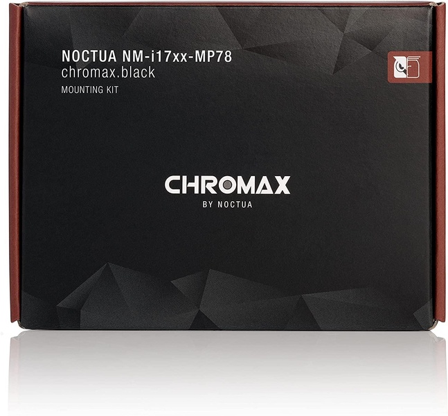 Установочный комплект Noctua на сокет 1700 (черный) NM-i17xx-MP78 CHROMAX Black фото