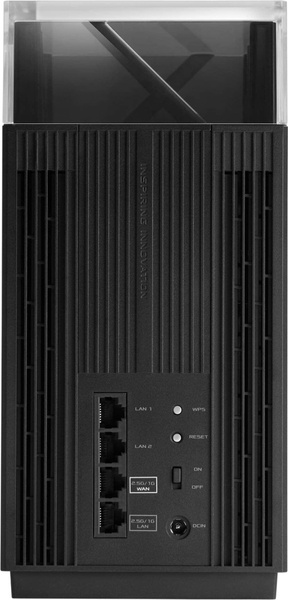 MESH-система ASUS mesh ZenWiFi Pro ET12 AXE11000 2Pcs Black 802.11aх (90IG05Z0-MO3A20) (ZenWiFi Pro ET12 (2pk)) ZenWiFi Pro ET12 (2pk) фото