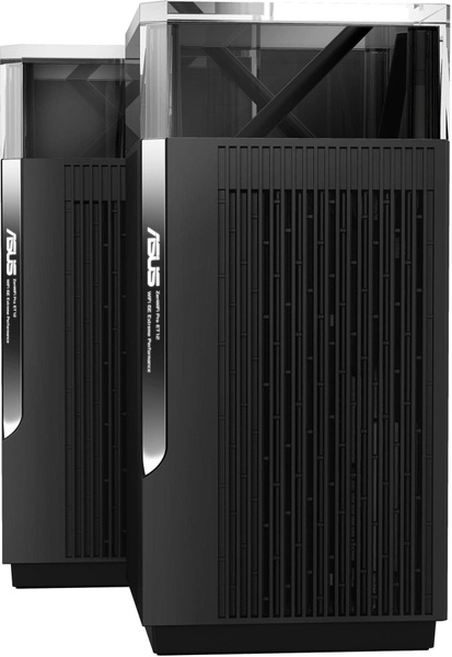 MESH-система ASUS mesh ZenWiFi Pro ET12 AXE11000 2Pcs Black 802.11aх (90IG05Z0-MO3A20) (ZenWiFi Pro ET12 (2pk)) ZenWiFi Pro ET12 (2pk) фото