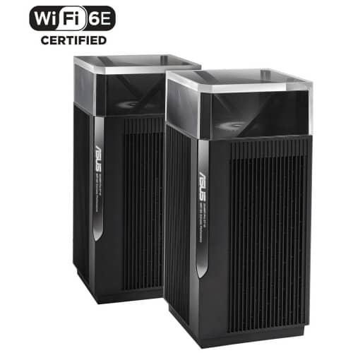 MESH-система ASUS mesh ZenWiFi Pro ET12 AXE11000 2Pcs Black 802.11aх (90IG05Z0-MO3A20) (ZenWiFi Pro ET12 (2pk)) ZenWiFi Pro ET12 (2pk) фото