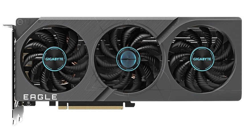 Відеокарта Gigabyte RTX 4060 Ti EAGLE OC 8G (GV-N406TEAGLE OC-8GD) (GDDR6, 128 bit, PCI-E 4.0 x8) GV-N406TEAGLE OC-8GD фото