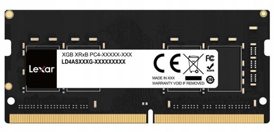 Модуль пам'яті Lexar DDR4 32GB 3200MHz SODIMM (LD4AS032G-B3200GSST) LD4AS032G-B3200GSST фото