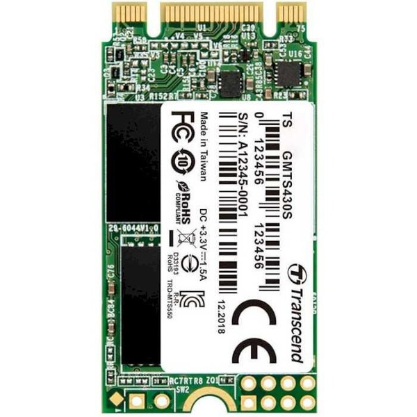 Накопитель SSD Transcend m.2 sata 512GB (TS512GMTS430S) TS512GMTS430S фото