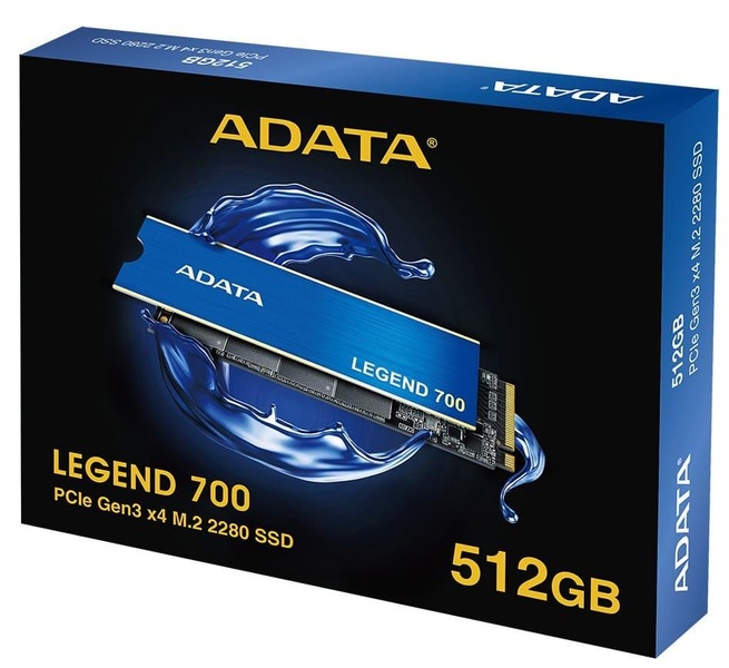 Накопитель SSD Adata m.2 NVMe 512GB 480 500 (ALEG-700-512GCS) ALEG-700-512GCS фото