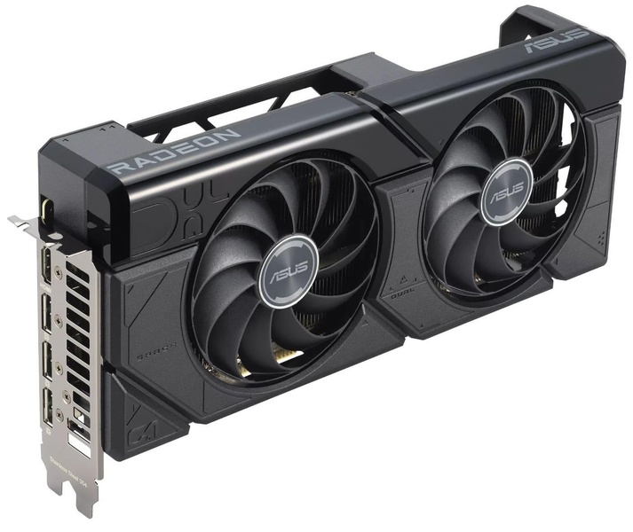 Відеокарта ASUS AMD Radeon RX 7800 XT 16GB DUAL OC (DUAL-RX7800XT-O16G) (GDDR6, 256 bit, PCI-E 4.0 x16) DUAL-RX7800XT-O16G фото