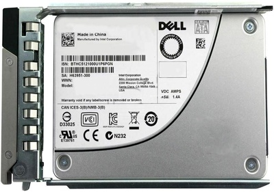 Накопитель SSD Dell SSD для сервера 960GB SSD SATA RI 6Gbps 512e 2.5in Drive S4510 NS (400-BKPS) 400-BKPS фото