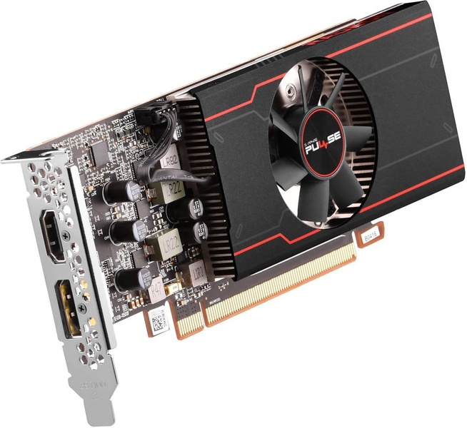 Відеокарта Sapphire AMD Radeon RX 6400 4GB Pulse (11315-01-20G) (GDDR6, 64 bit, PCI-E 4.0) 11315-01-20G фото