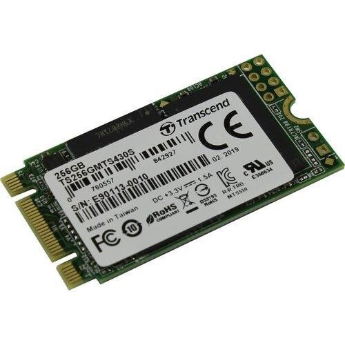 Накопичувач SSD Transcend M.2 sata 256Gb 430S (TS256GMTS430S) (FFMSTR01367) FFMSTR01367 фото